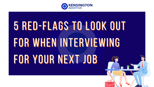 Red flags when interviewing for job